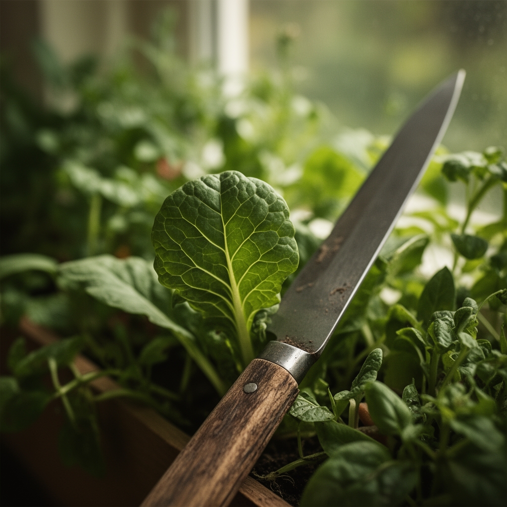 How to prepare a kitchen scrap garden on a windowsill