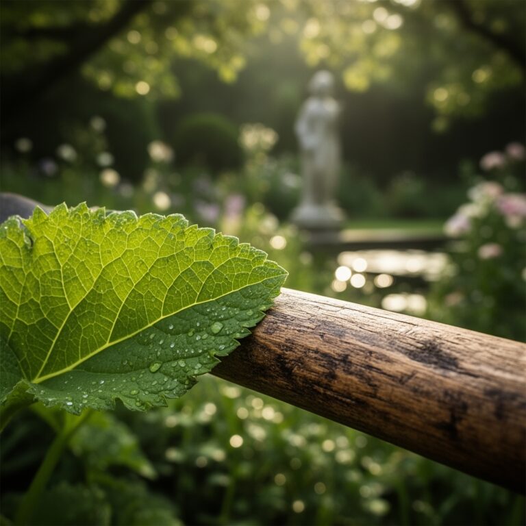 How to prepare a site for a garden statue