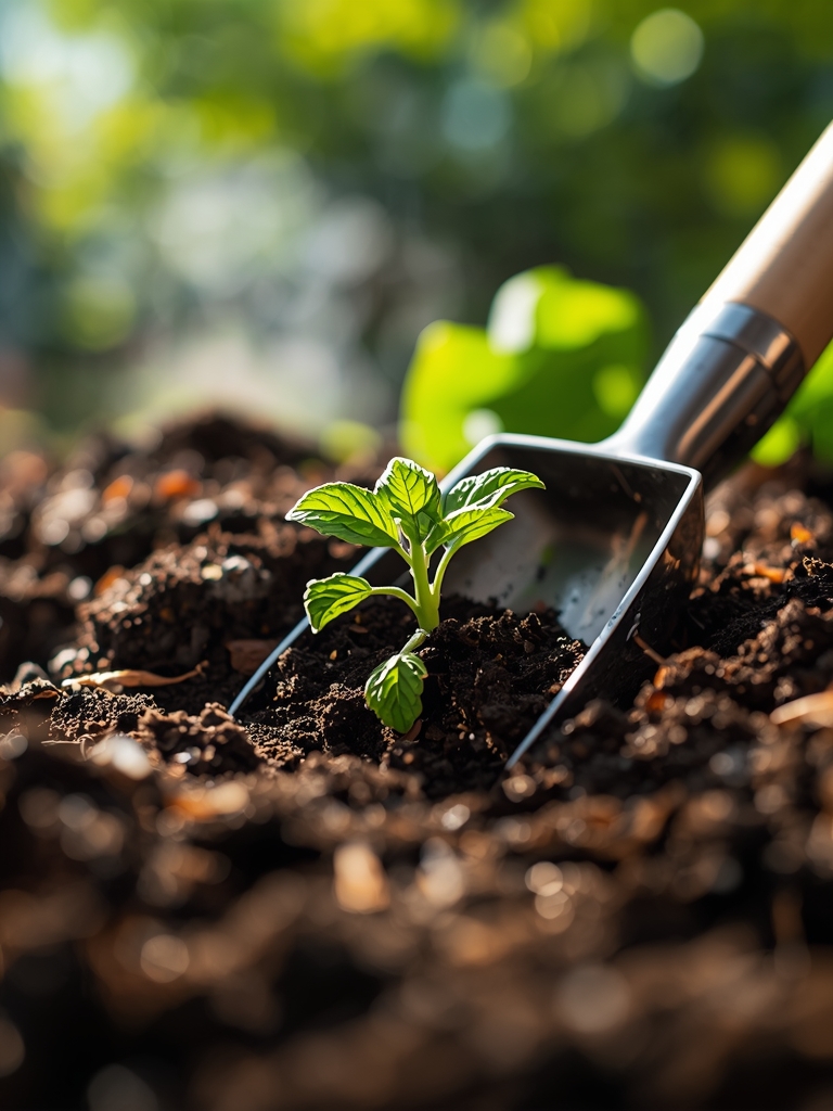 Steps for making a DIY compost tea for vegetables