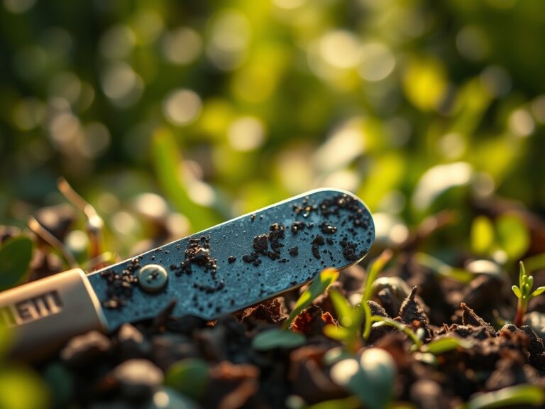 How to prepare a garden for a tool maintenance task