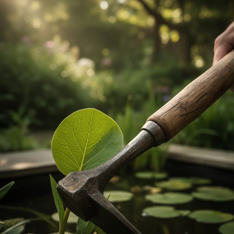 Steps for installing a pond skimmer